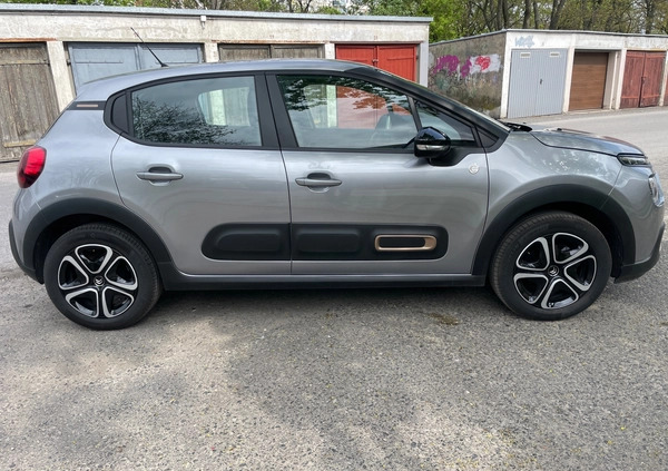 Citroen C3 cena 55800 przebieg: 5300, rok produkcji 2022 z Krosno Odrzańskie małe 781